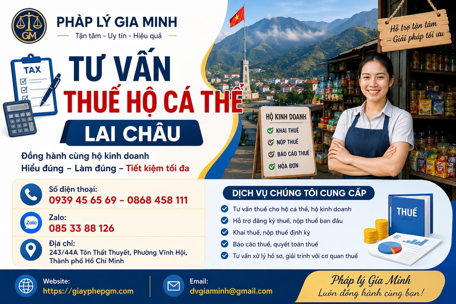 Tư vấn thuế hộ cá thể Lai Châu