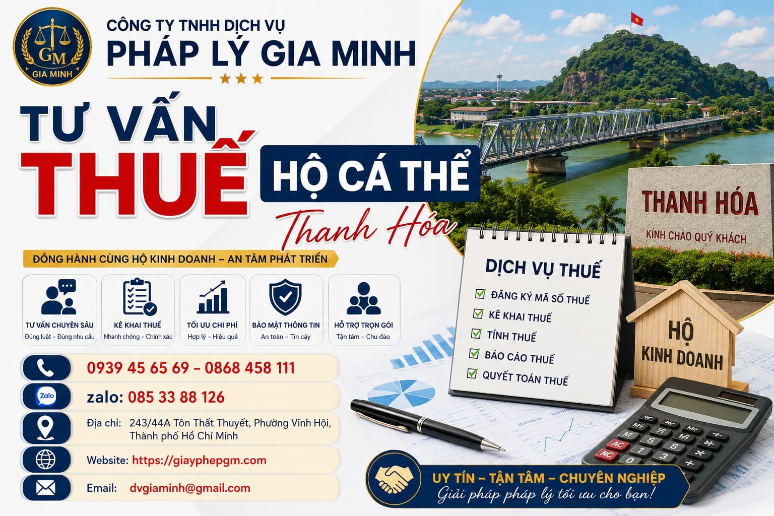 Tư vấn thuế hộ cá thể Thanh Hóa