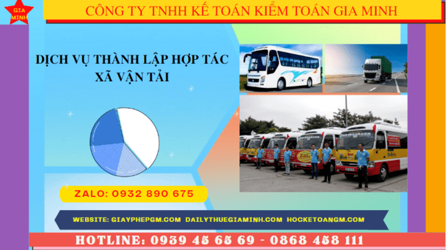 DỊCH VỤ THÀNH LẬP HỢP TÁC XÃ VẬN TẢI TẠI NAM ĐỊNH 4 Điều kiện thành lập hợp tác xã vận tải tại Nam Định