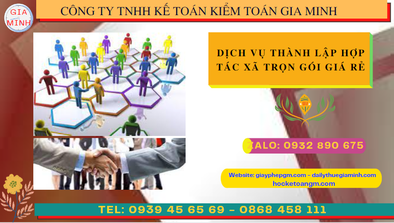 Dịch vụ thành lập hợp tác xã lạng sơn trọn gói giá rẻ 4 Dịch vụ làm thủ tục thành lập hợp tác xã trọn gói giá rẻ tại Lạng Sơn