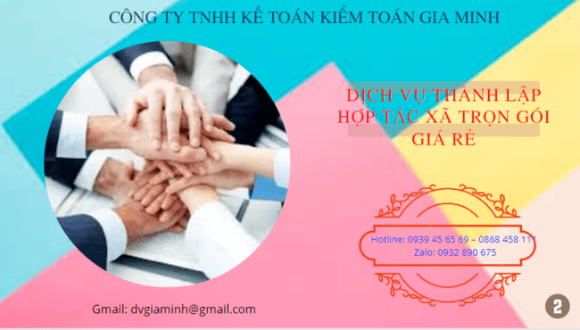 Dịch vụ thành lập hợp tác xã bắc giang trọn gói giá rẻ 6 Dịch vụ thành lập hợp tác xã Bắc Giang trọn gói giá rẻ