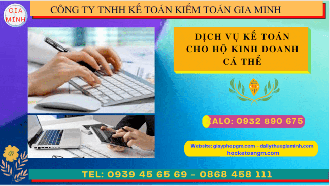 DỊCH VỤ KẾ TOÁN CHO HỘ KINH DOANH CÁ THỂ TẠI TT HUẾ 4 Dịch vụ kế toán hộ kinh doanh trọn gói giá rẻ tại TT Huế