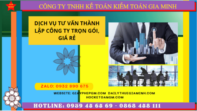 Dịch vụ tư vấn thành lập công ty trọn gói, giá rẻ tại tây ninh 4 Dịch vụ thành lập công ty trọn gói giá rẻ tại Tây Ninh