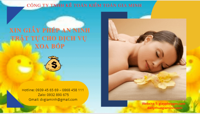 XIN GIẤY PHÉP AN NINH TRẬT TỰ CHO DỊCH VỤ XOA BÓP TẠI THÀNH PHỐ HUẾ 3 Xin cấp giấy chứng nhận an ninh trật tự tại Thành Phố Huế