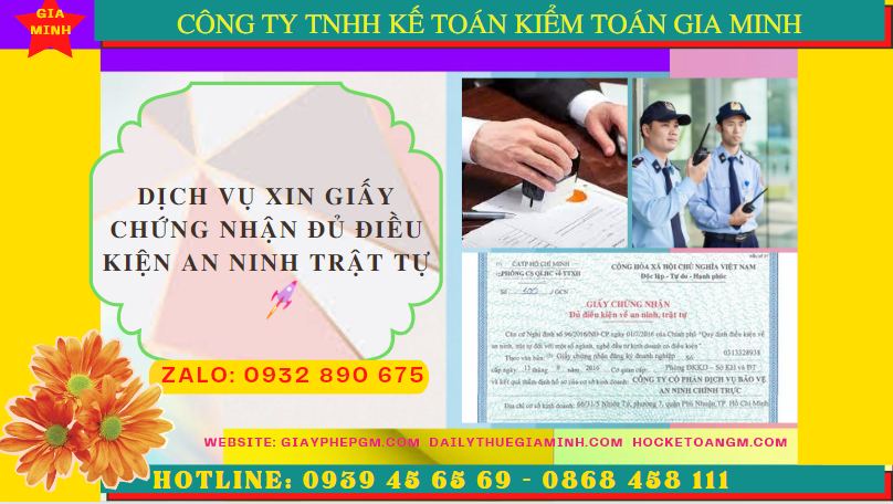 DỊCH VỤ XIN GIẤY CHỨNG NHẬN ĐỦ ĐIỀU KIỆN AN NINH TRẬT TỰ TẠI NHA TRANG 4 Dịch vụ xin giấy chứng nhận đủ điều kiện an ninh trật tự tại Nha Trang