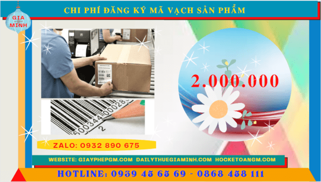 ĐĂNG KÝ MÃ VẠCH SẢN PHẨM TẠI NHA TRANG 5 Bảng giá đăng ký mã vạch trọn gói tại Nha Trang