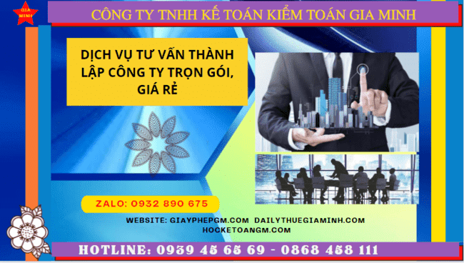 Dịch vụ tư vấn thành lập công ty trọn gói, giá rẻ tại đắk nông 8 Dịch vụ tư vấn thành lập công ty trọn gói giá rẻ tại Đắk Nông