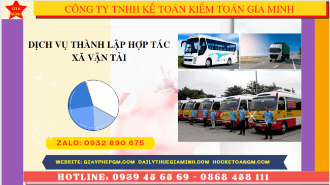 Dịch vụ thành lập hợp tác xã vận tải tại vĩnh phúc 4 Điều kiện thành lập hợp tác xã vận tải tại Vĩnh Phúc