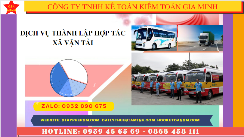 DỊCH VỤ THÀNH LẬP HỢP TÁC XÃ VẬN TẢI TẠI BẮC GIANG 4 Điều kiện thành lập hợp tác xã vận tải tại Bắc Giang
