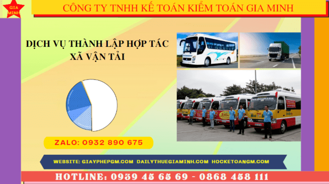 Dịch vụ thành lập hợp tác xã vận tải tại bắc kạn 4 Điều kiện thành lập hợp tác xã vận tải tại Bắc Kạn