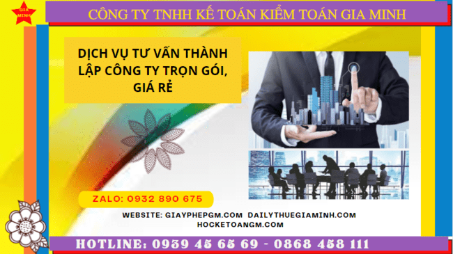 Dịch vụ tư vấn thành lập công ty trọn gói, giá rẻ tại thừa thiên huế 7 Dịch vụ thành lập công ty trọn gói giá rẻ tại Thừa Thiên Huế
