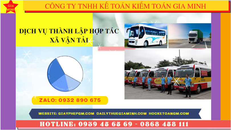 Dịch vụ thành lập hợp tác xã vận tải tại phú thọ 4 Điều kiện thành lập hợp tác xã vận tải tại Phú Thọ