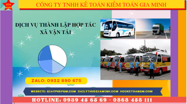 Dịch vụ thành lập hợp tác xã vận tải tại quảng ninh 4 Điều kiện thành lập hợp tác xã vận tải tại Quảng Ninh