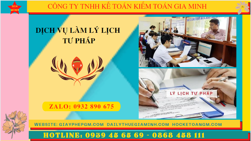 Dịch vụ làm lý lịch tư pháp ở cao bằng 6 Dịch vụ làm phiếu lý lịch tư pháp ở Cao Bằng