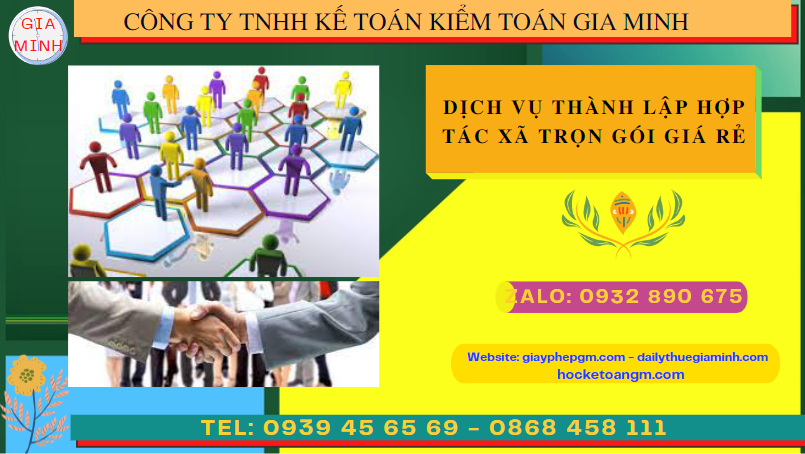 Dịch vụ thành lập hợp tác xã tuyên quang trọn gói giá rẻ 4 Dịch vụ làm thủ tục thành lập hợp tác xã trọn gói giá rẻ tại Tuyên Quang