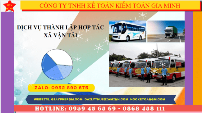 Dịch vụ thành lập hợp tác xã vận tải tại tuyên quang 4 Điều kiện thành lập hợp tác xã vận tải tại Tuyên Quang
