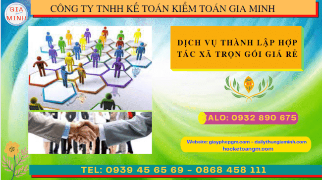 Dịch vụ thành lập hợp tác xã lai châu trọn gói giá rẻ 4 Dịch vụ làm thủ tục thành lập hợp tác xã trọn gói giá rẻ tại Lai Châu