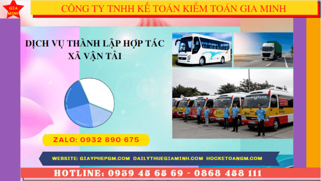 Dịch vụ thành lập hợp tác xã vận tải tại hòa bình 4 Điều kiện thành lập hợp tác xã vận tải tại Hòa Bình