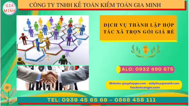 Dịch vụ thành lập hợp tác xã sơn la trọn gói giá rẻ 4 Dịch vụ thành lập hợp tác xã Sơn La trọn gói giá rẻ