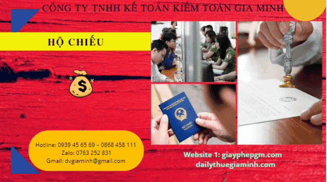 Dịch vụ làm hộ chiếu online