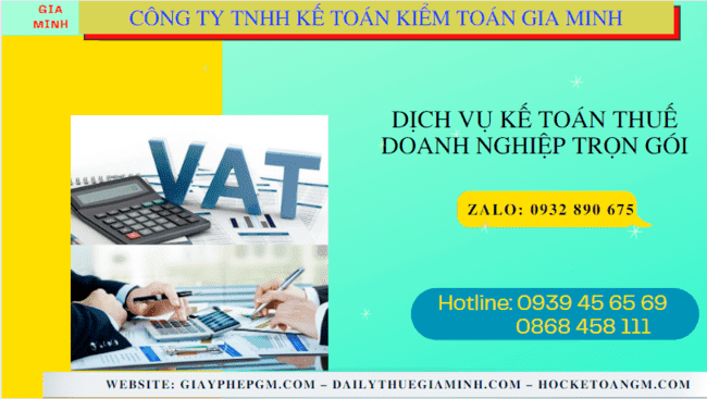 Đơn vị cung cấp dịch vụ kế toán thuế doanh nghiệp ở Thành Phố Cần Thơ 