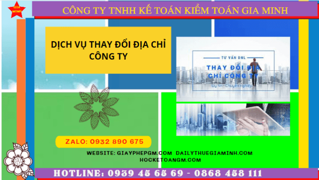 Dịch vụ thay đổi địa chỉ công ty tại tp hưng yên chỉ 1.200.000 đ 6 Thủ tục chuyển địa điểm kinh doanh thay đổi tên công ty tại TP Hưng Yên