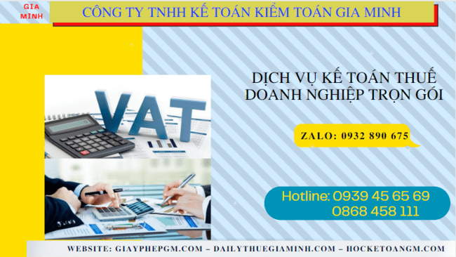 Đơn vị cung cấp dịch vụ kế toán thuế doanh nghiệp ở Thành Phố Hà Nội 