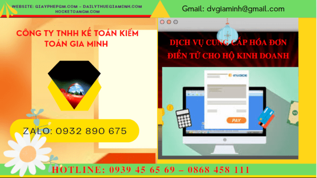 DỊCH VỤ CUNG CẤP HÓA ĐƠN ĐIỆN TỬ CHO HỘ KINH DOANH TẠI BẾN TRE 4 Đăng ký và phát hành hóa đơn điện tự cho hộ kinh doanh tại Bến Tre