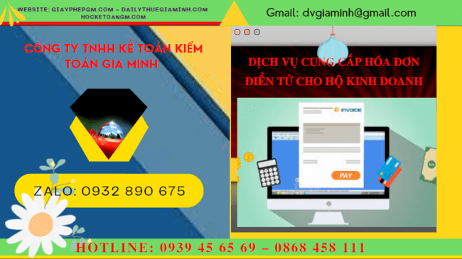 Đăng ký và phát hành hóa đơn điện tự cho hộ kinh doanh tại Nghệ An