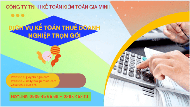Dịch vụ kế toán thuế doanh nghiệp trọn gói tại Thành Phố Hà Nội