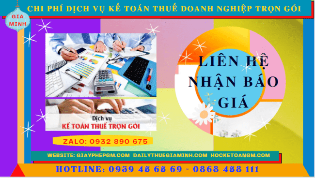 Bảng giá dịch vụ kế toán doanh nghiệp ở Hà Nội 