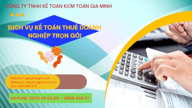 Dịch vụ kế toán thuế doanh nghiệp trọn gói tại Thành Phố Đà Nẵng