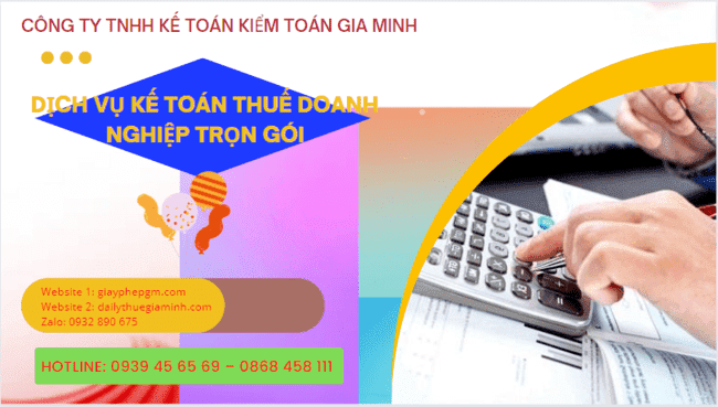 Dịch vụ kế toán thuế doanh nghiệp trọn gói tại Hải Phòng
