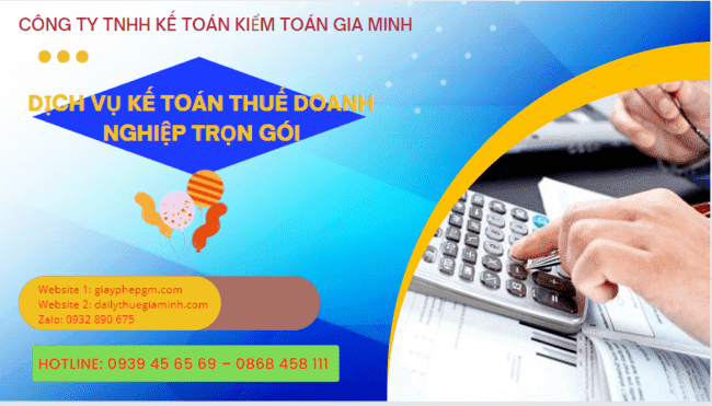 Dịch vụ kế toán thuế doanh nghiệp trọn gói tại TP Hải Phòng