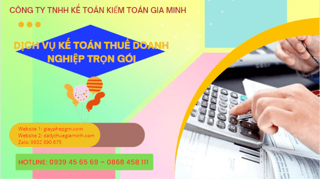 Dịch vụ kế toán thuế doanh nghiệp trọn gói tại An Giang 14 Dịch vụ kế toán thuế doanh nghiệp trọn gói tại An Giang