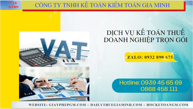 Đơn vị cung cấp dịch vụ kế toán thuế doanh nghiệp ở TP Hải Phòng 