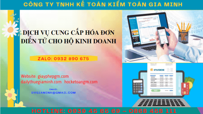 Dịch vụ cung cấp hóa đơn điện tử cho hộ kinh doanh tại Nghệ An