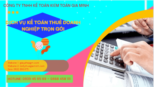 Dịch vụ kế toán thuế doanh nghiệp trọn gói tại Trà Vinh