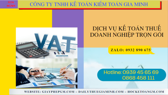 Đơn vị cung cấp dịch vụ kế toán thuế doanh nghiệp ở Phú Quốc 