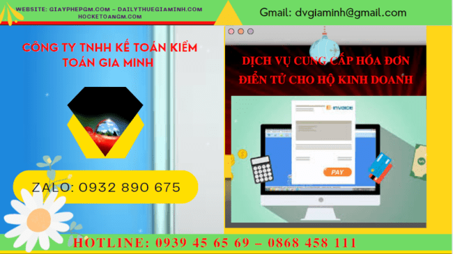 Đăng ký dịch vụ cung cấp hóa đơn điện tử cho hộ kinh doanh tại Phú Thọ