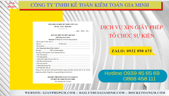 DỊCH VỤ XIN GIẤY PHÉP TỔ CHỨC SỰ KIỆN TẠI VĨNH LONG 4 Dịch vụ xin giấy phép tổ chức sự kiện chuyên nghiệp tại Vĩnh Long
