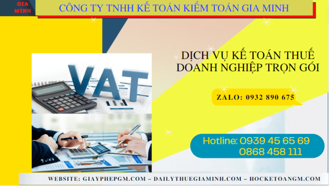 Đơn vị cung cấp dịch vụ kế toán thuế doanh nghiệp ở Sóc Trăng 