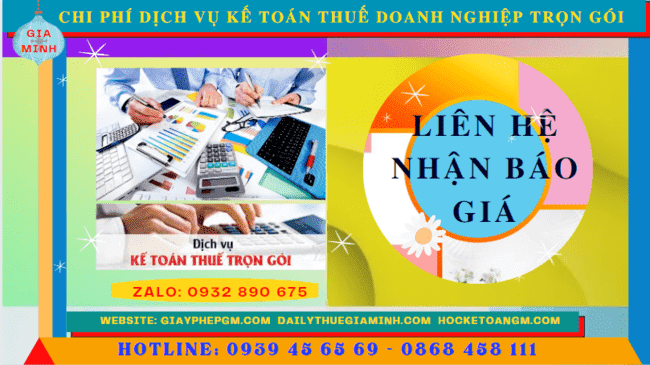 Bảng giá dịch vụ kế toán doanh nghiệp ở Hải Phòng 