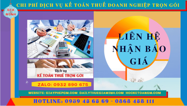 Bảng giá dịch vụ kế toán doanh nghiệp ở Thành Phố Hải Phòng 