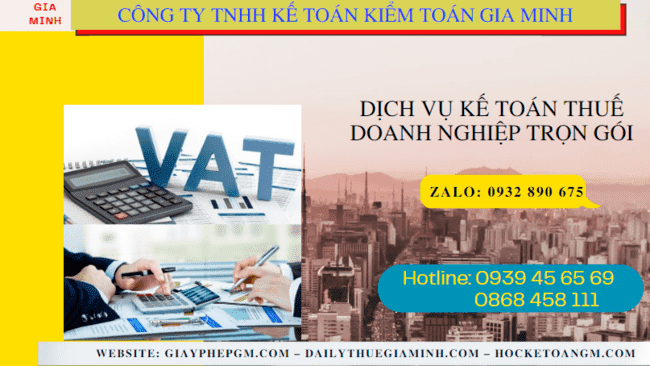 Đơn vị cung cấp dịch vụ kế toán thuế doanh nghiệp ở Đồng Nai 