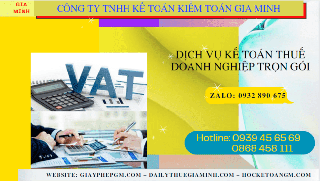 Đơn vị cung cấp dịch vụ kế toán thuế doanh nghiệp ở Tây Ninh 