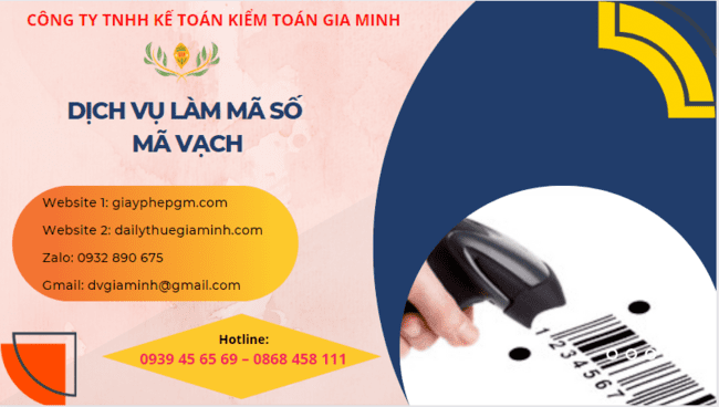 DỊCH VỤ LÀM MÃ SỐ MÃ VẠCH TẠI BÌNH THUẬN 6 Dịch vụ đăng ký mã vạch trọn gói tại Bình Thuận