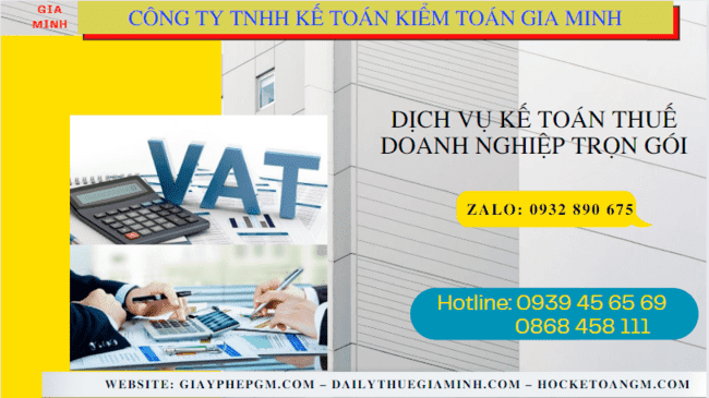 Đơn vị cung cấp dịch vụ kế toán thuế doanh nghiệp ở Nha Trang 