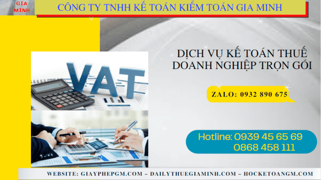 Đơn vị cung cấp dịch vụ kế toán thuế doanh nghiệp ở Ninh Thuận 