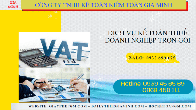 Đơn vị cung cấp dịch vụ kế toán thuế doanh nghiệp ở Phú Yên 